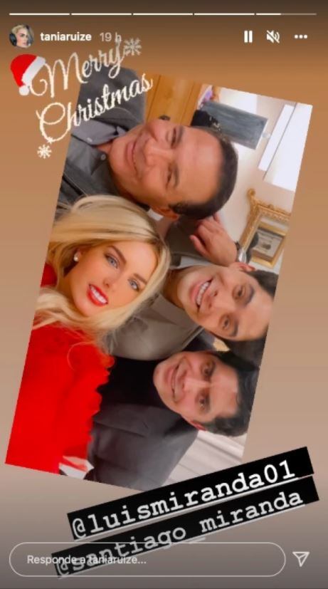 Tania Ruiz pasa Navidad con Paulina y Nicole Peña Pretelini