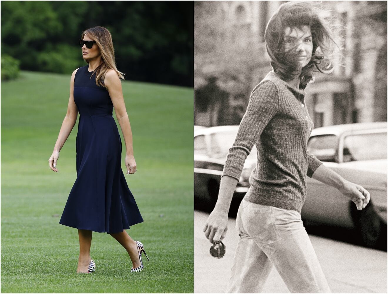 Donald Trump asegura que Melania es la nueva Jackie Onassis 