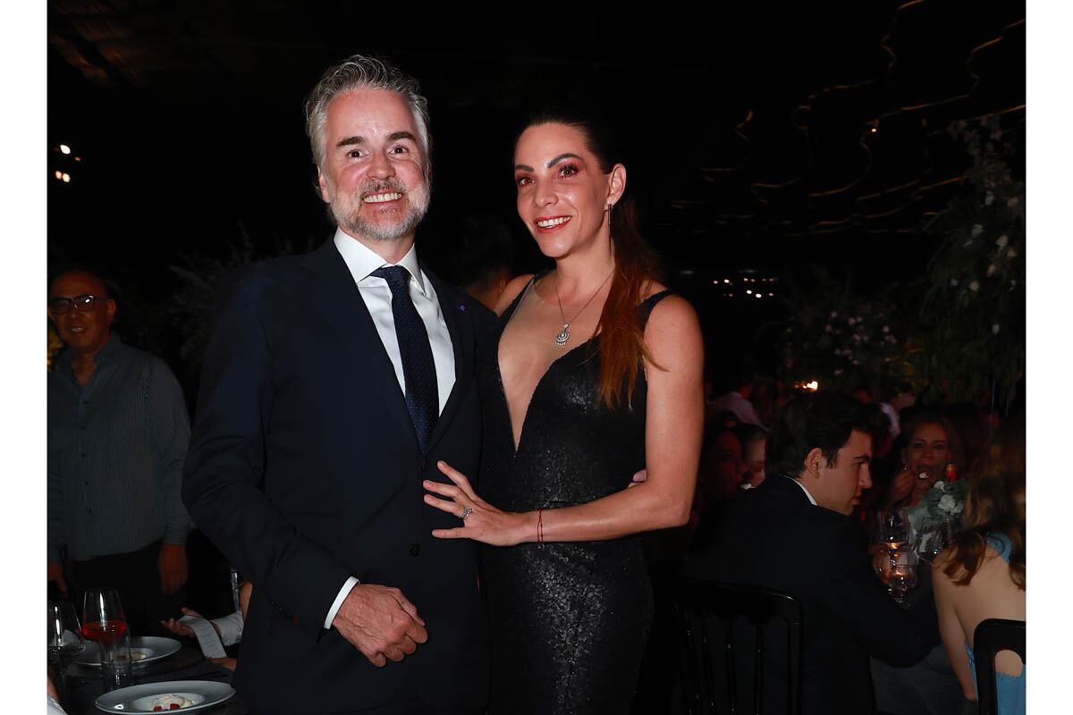 Alfonso Portilla y Andrea Díaz Ordaz. (Foto: Héptor Arjona)