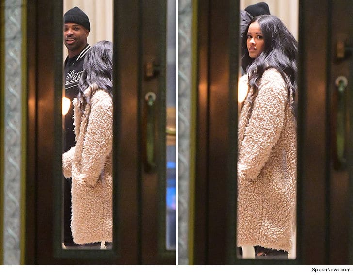 Tras infidelidad a Khloé Kardashian, Tristan Thompson es captado con una modelo