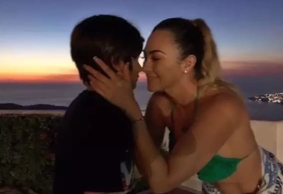 Aracely Arámbula y su hijo Miguel / Foto: Instagram