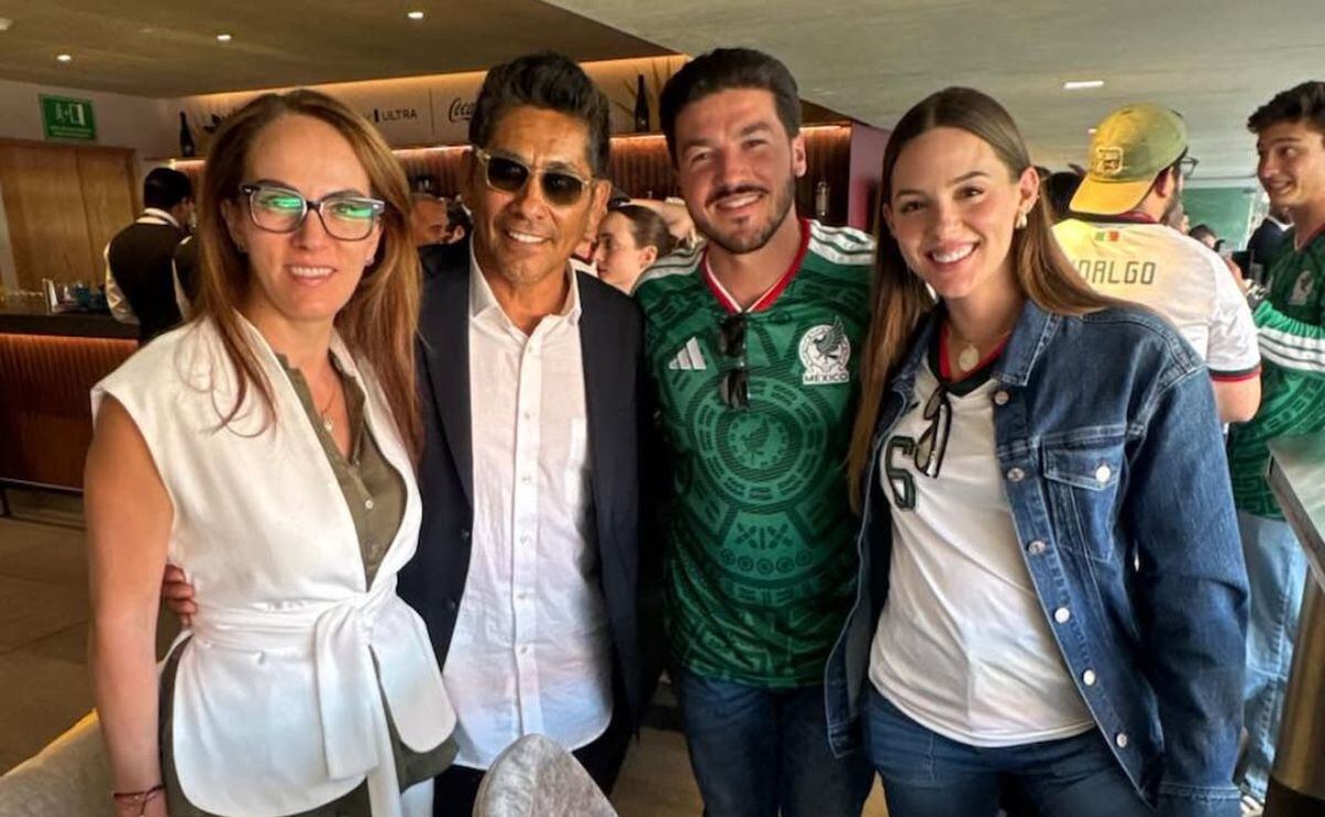Gabriela Cuevas, Jorge Campos, Samuel García, Mariana Rodríguez. (Foto: Instagram)
