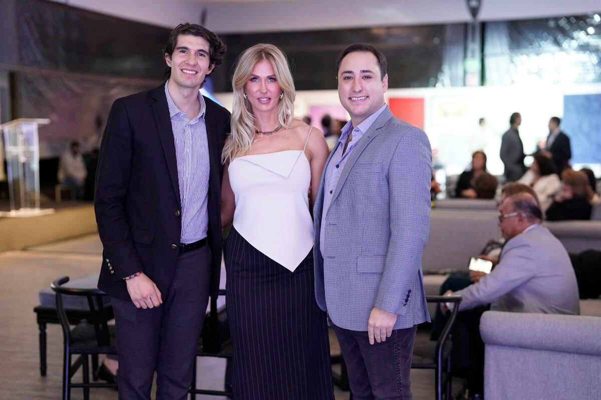 Alfonso Ramírez, Marie Milick y Gerardo Casanova. (Foto: Héptor Arjona)