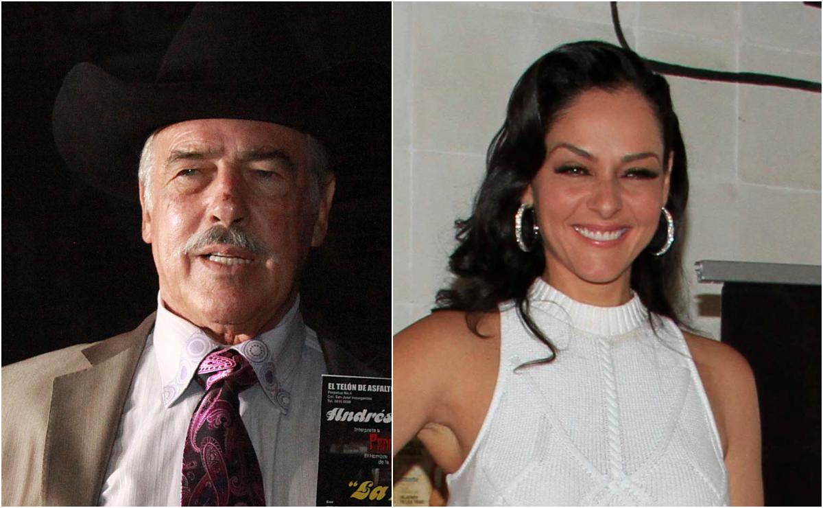 Andrea García, entre lágrimas, le manda un mensaje a Andrés García: "Papi, yo te amo"