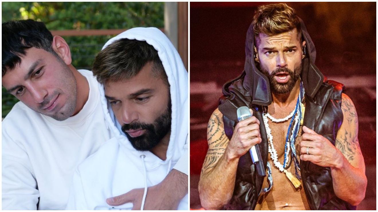 El apasionado beso de Ricky Martin y Jwan Yosef en video de Residente