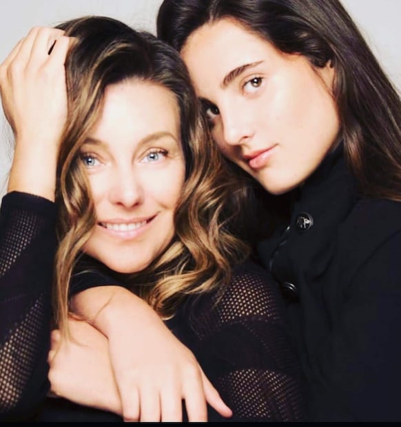 Dominika Paleta y su hija María / Foto: Facebook