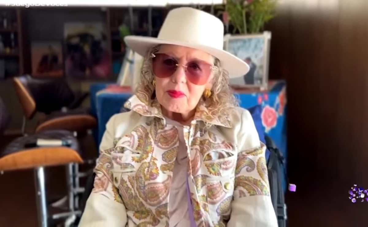 Mercedes Alemán reapareció en el programa 'Juego de Voces' / Foto: Captura de Pantalla Youtube 'Las Estrellas'