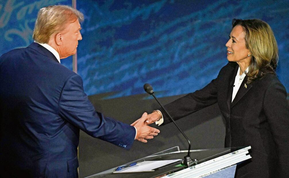 Donald Trump y Kamala Harris / Foto: AFP