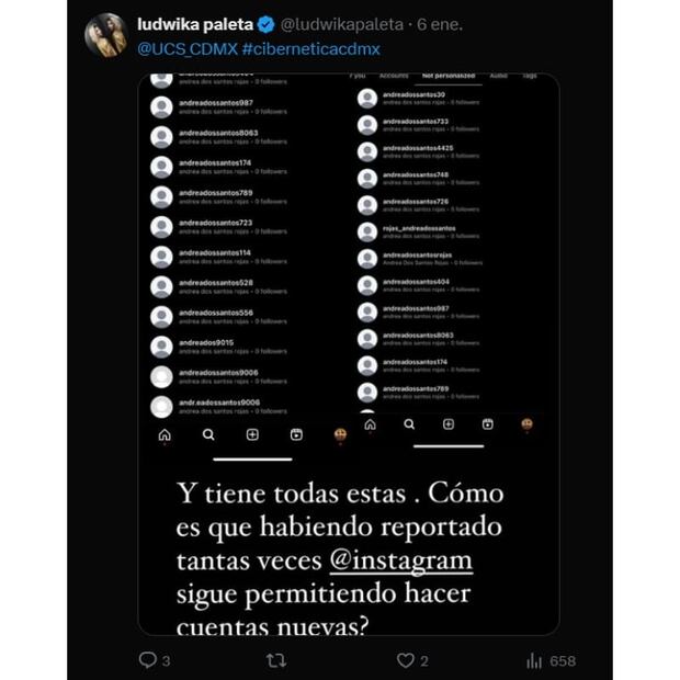Ludwika Paleta denuncia amenazas / Foto: Captura de pantalla