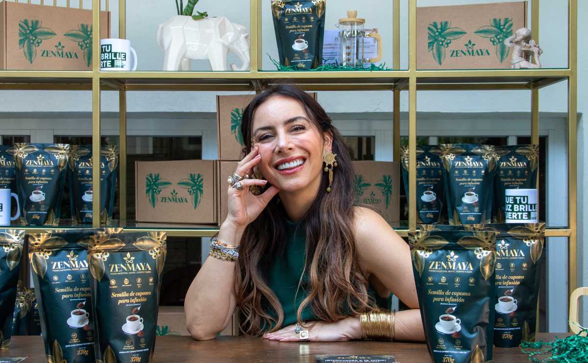 Claudia Lizaldi presenta 'Zenmaya', un emprendimiento ancestral