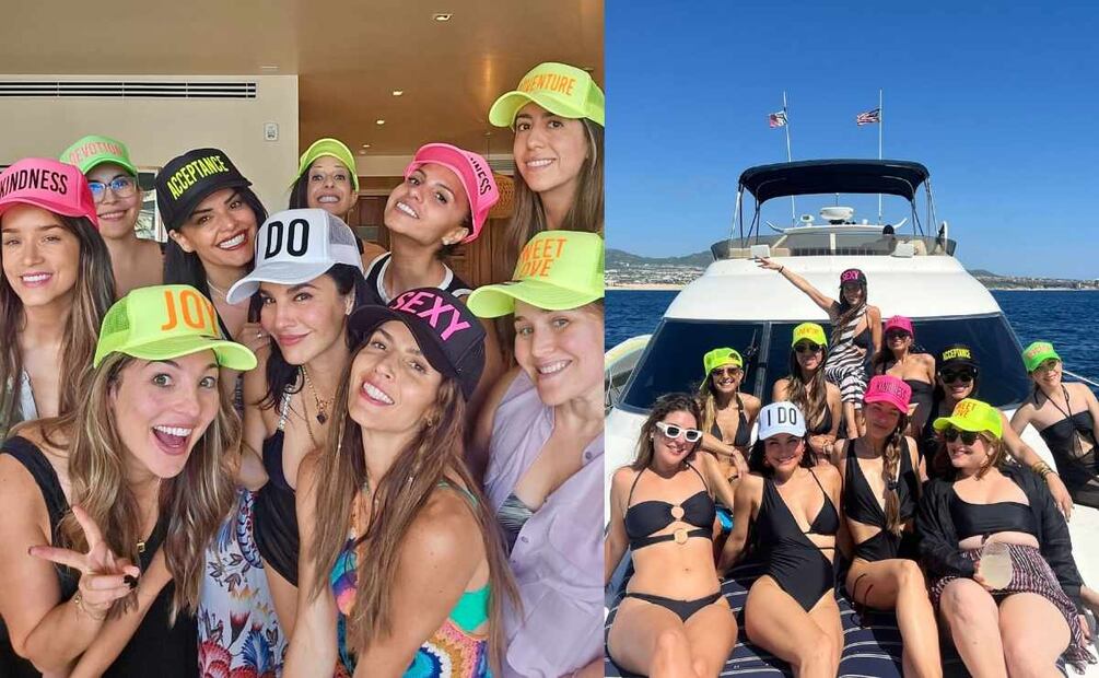Martha Higareda celebra su despedida de soltera junto a sus amigas / Fotos: Instagram