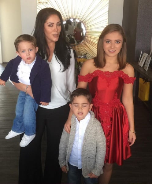 La graduación de Ana Paula, hija de Marichelo Puente