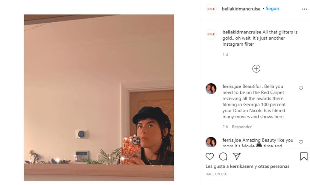 Hija de Tom Cruise y Nicole Kidman sorprende con foto en Instagram