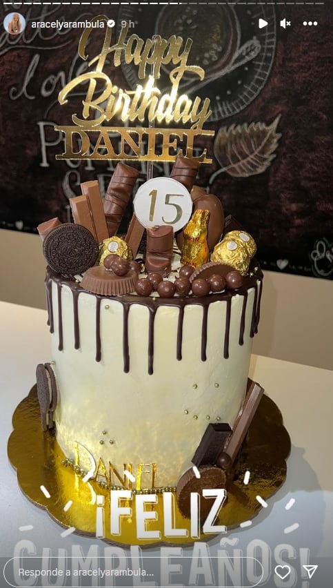 Festejo Daniel Gallego/Instagram