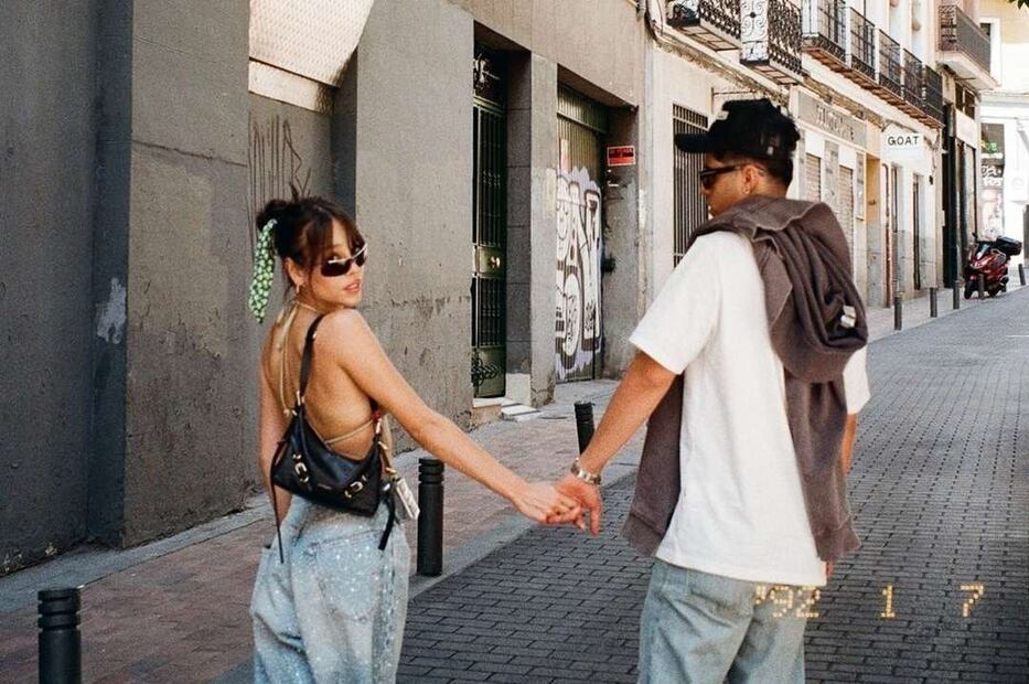 Danna Paola y Alex Hoyer / Foto: Instagram