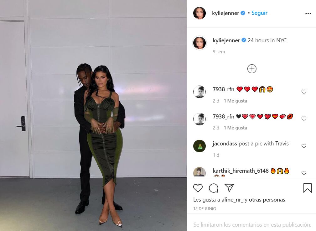 Kylie Jenner está embarazada de su segundo bebé con Travis Scott