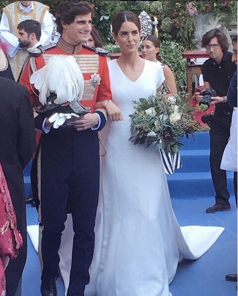 Se casan Sofía Palazuelo y Fernando Fitz-James Stuart y Solís, duque de Huesca y heredero del duque de Alba