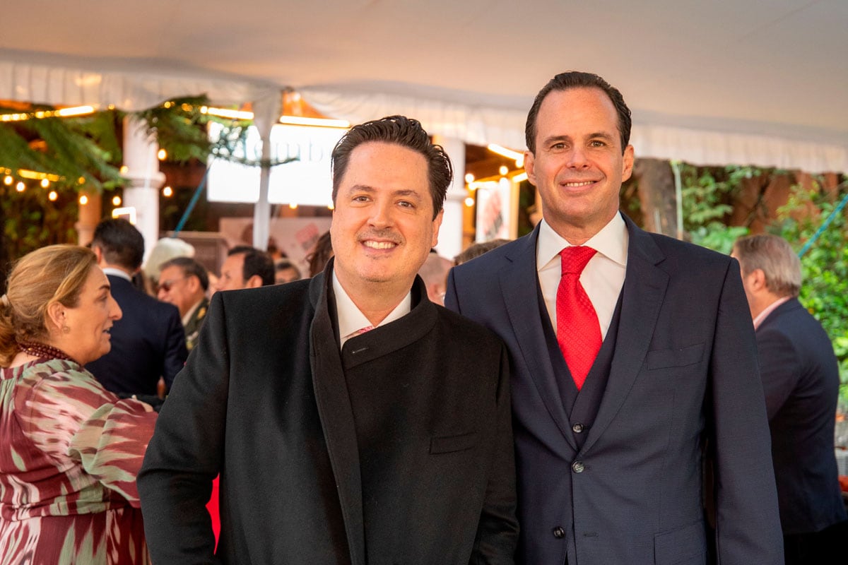 Ricardo Barroso y Eduardo de la Vega. (Foto: Edgar Silva Fuentes S.)
