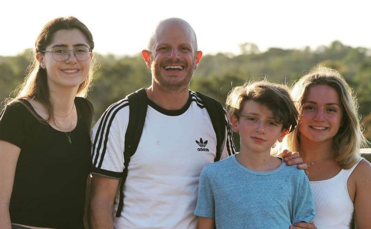 Facundo: Ellos son Mila, Valentina y Lorenzo, los hijos del comediante
