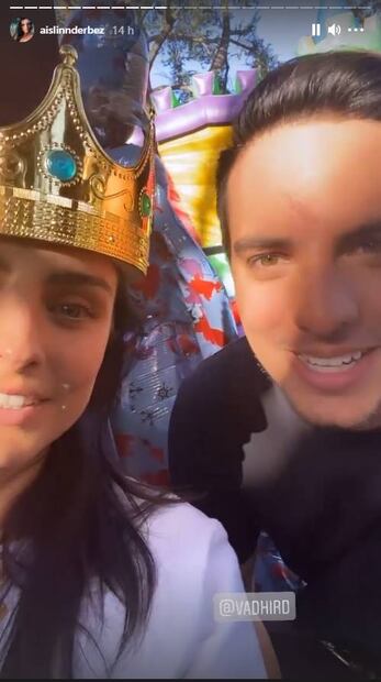 Aislinn Derbez y Mauricio Ochmann, juntos y felices en el cumpleaños de su hija