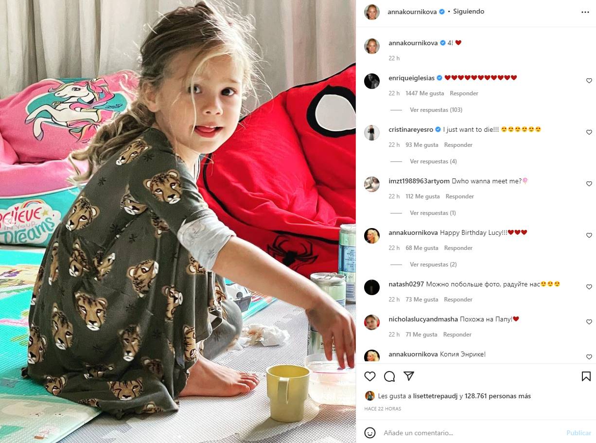 ¡Qué grandes están! Los mellizos de Enrique Iglesias y Anna Kournikova cumplen 4 años