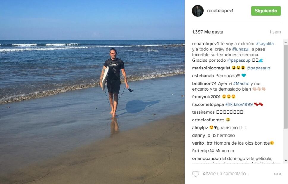 Las últimas fotos de Renato López