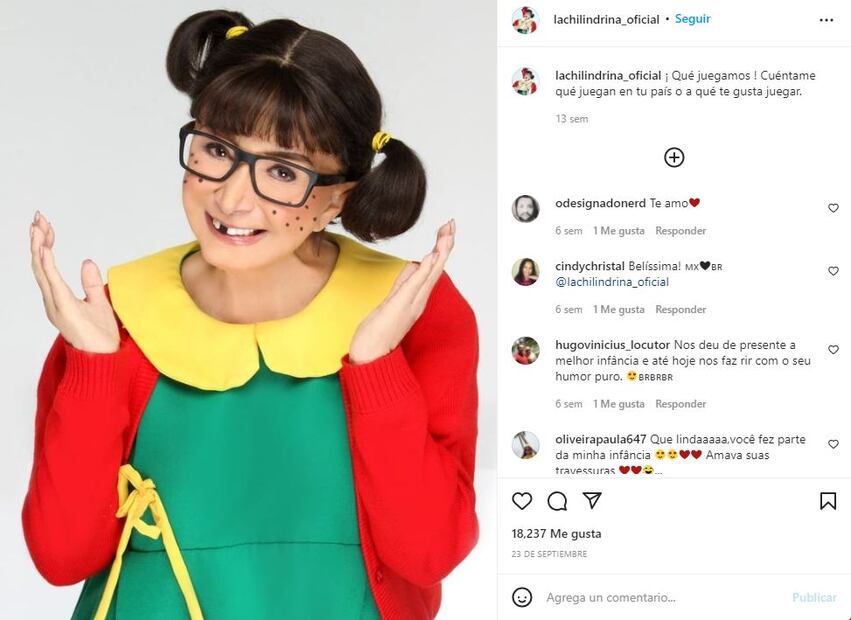 “La Chilindrina” anunció que dio positivo a Covid-19