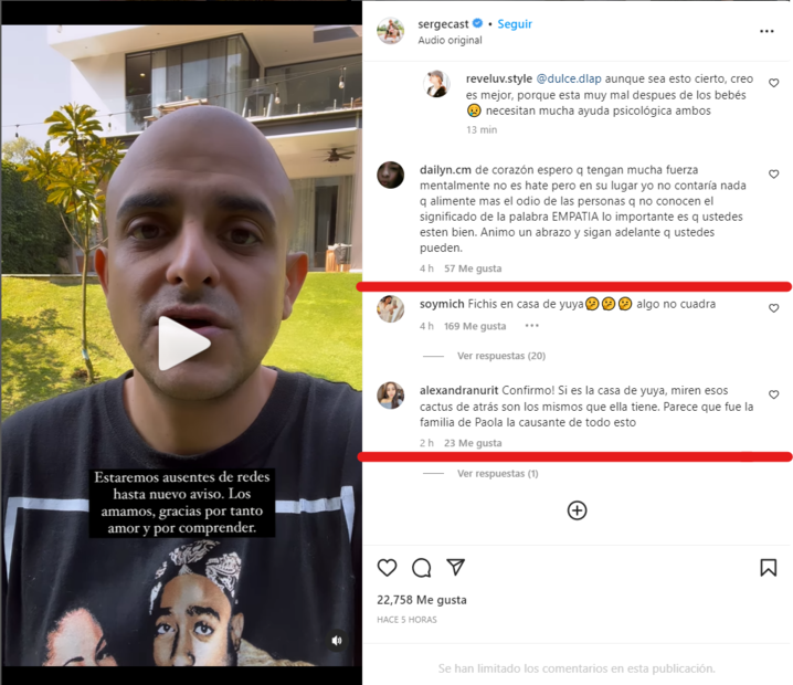Pao Poulain, cuñada de Yuya, comparte alarmantes videos: "Estoy encerrada en un hospital en contra de mi voluntad"