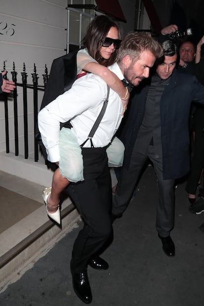 David y Victoria Beckham/Getty Images