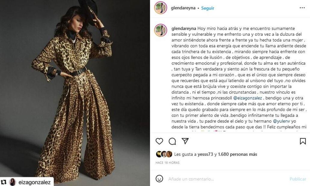 Eiza González cumple 32 años y así la felicitó su mamá Glenda Reyna