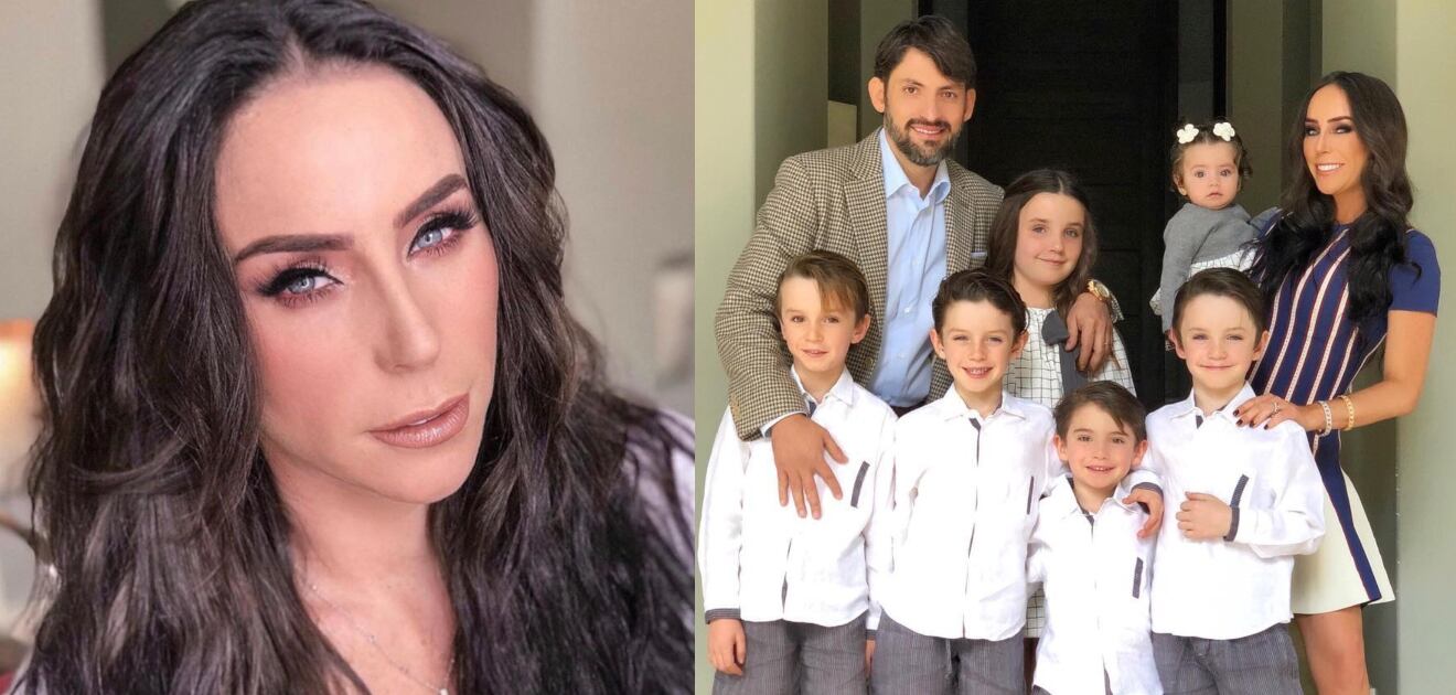 Así pasan los días de contingencia ambiental Inés Gómez Mont y sus hijos 