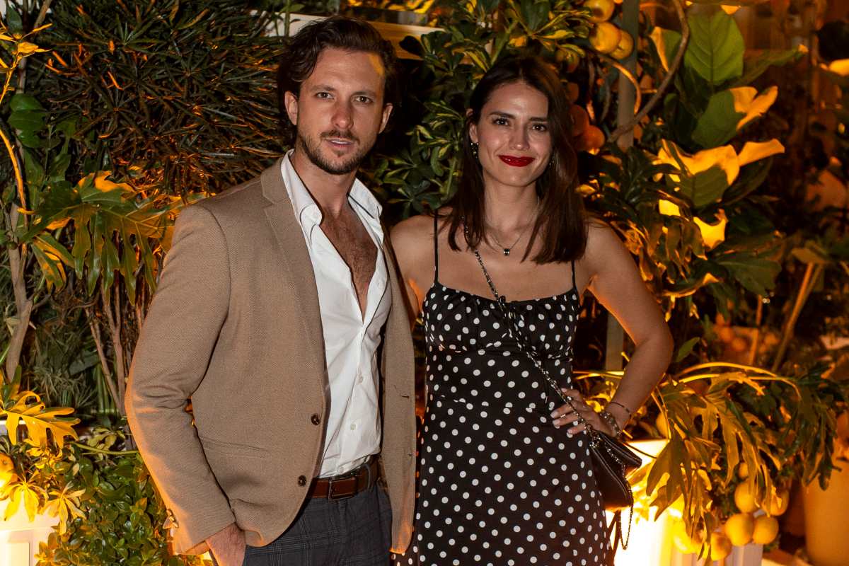 Alejandro Martín del Campo e Ignacia Zúñiga. (Foto: Esteban Torreblanca)