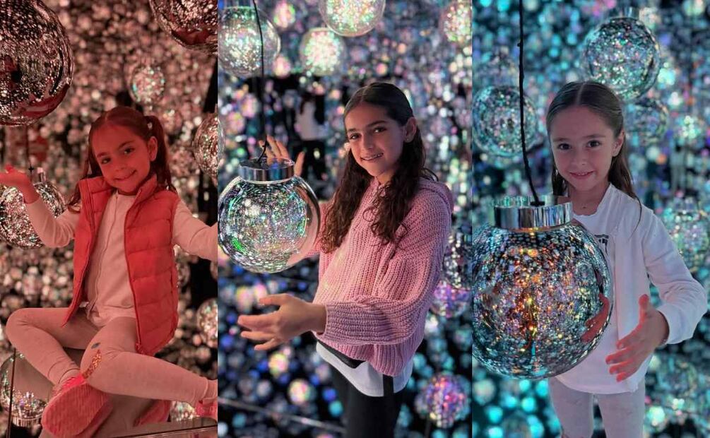 Las hijas de Jacky Bracamontes durate su viaje a Japón / Fotos: Instagram