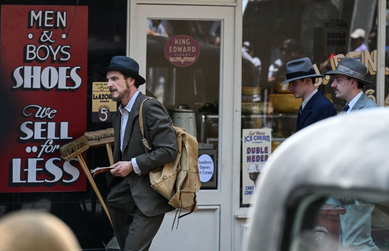 Pedro Pascal en Ciudad de México / Foto: AFP