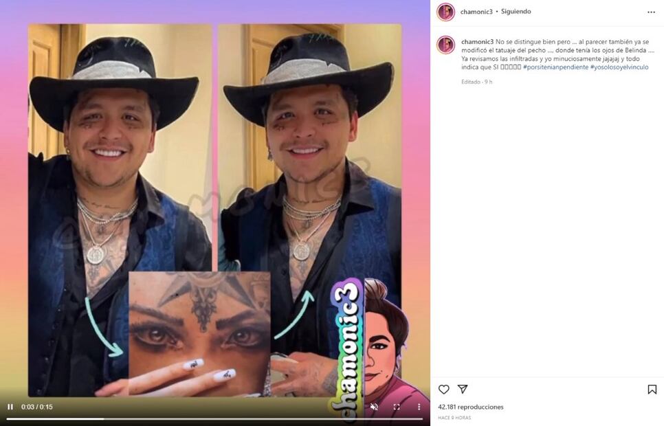 ¿Quién es? El tatuador de Christian Nodal cobra hasta 1,500 dólares la hora