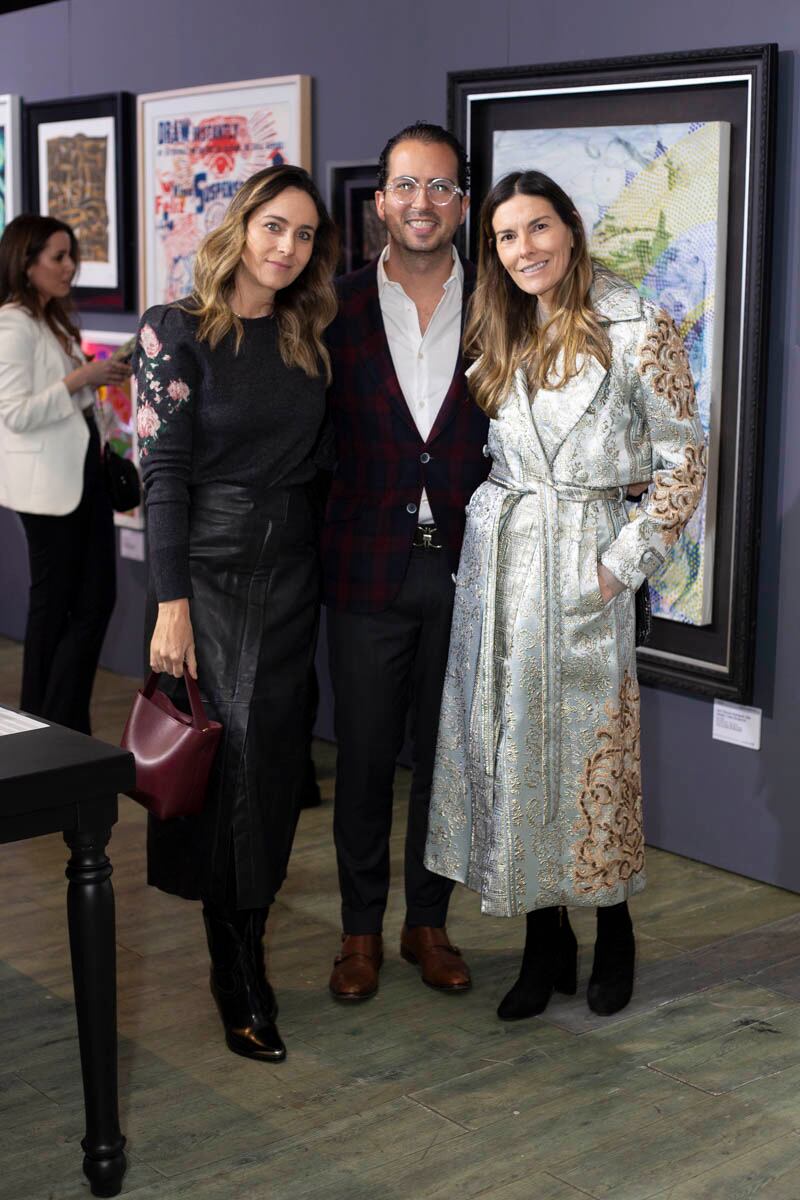 Ana Ferro, Salvador Cacho y Elia Mary Knight. (Foto: Esteban Torreblanca)