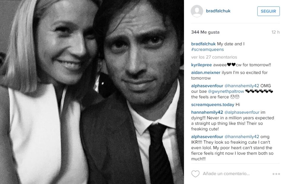 Gwyneth Paltrow y Brad Flachuk confirman que están juntos