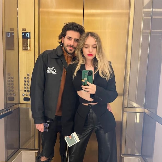 Nacho Peregrín junto a Minnie West / Foto: Instagram