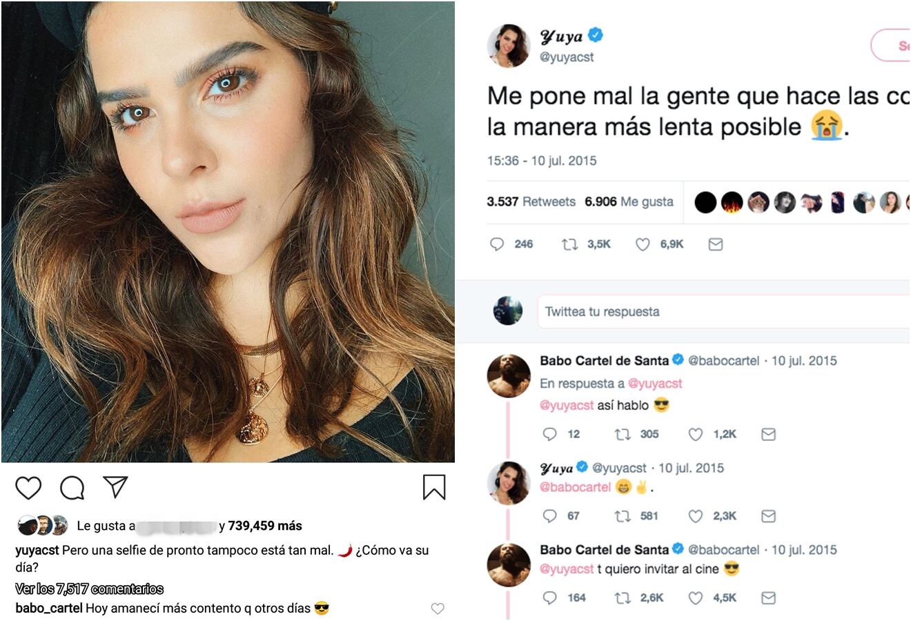 Ellos han sido los novios de Yuya, la youtuber más rica del momento