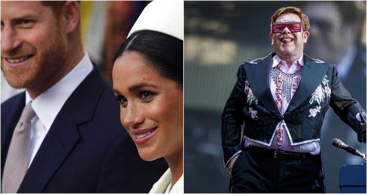 Elton John, amigo de Lady Di, defiende al príncipe Harry y Meghan Markle de ataques