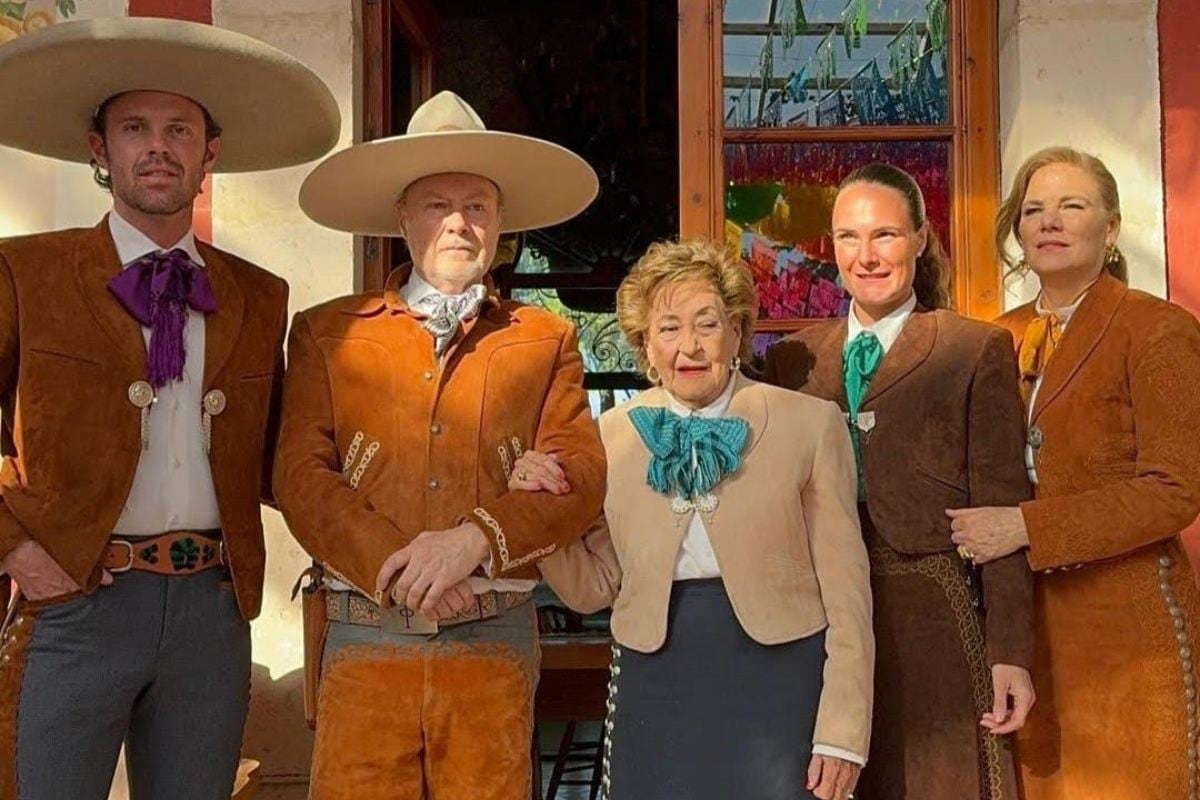 Julio Uribe Curn, Julio Uribe Barroso, Lisa Curn, Stefanía Uribe Curn y Lisa Uribe Curn. (Foto: Especial)