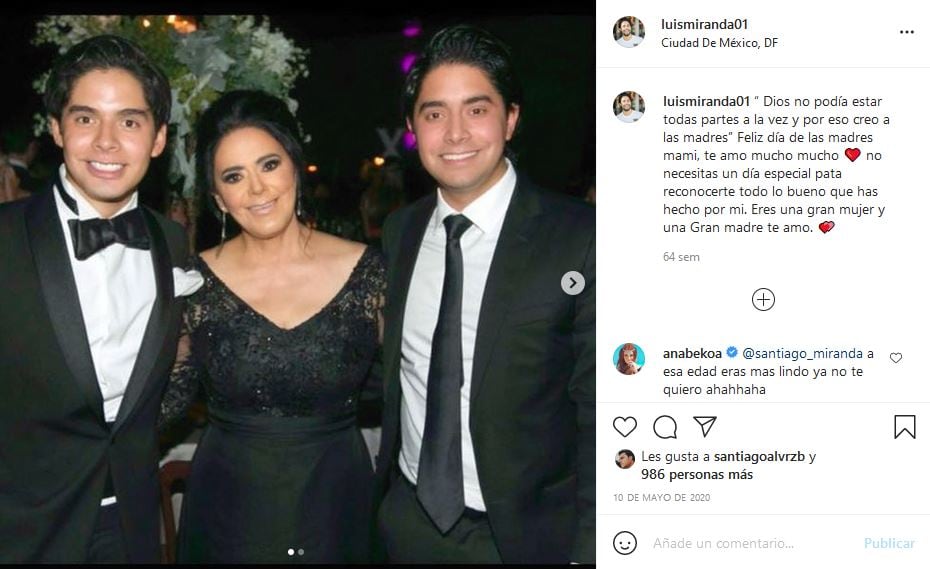 Quién es Luis Miranda Barrera, hijo de Luis Miranda Nava