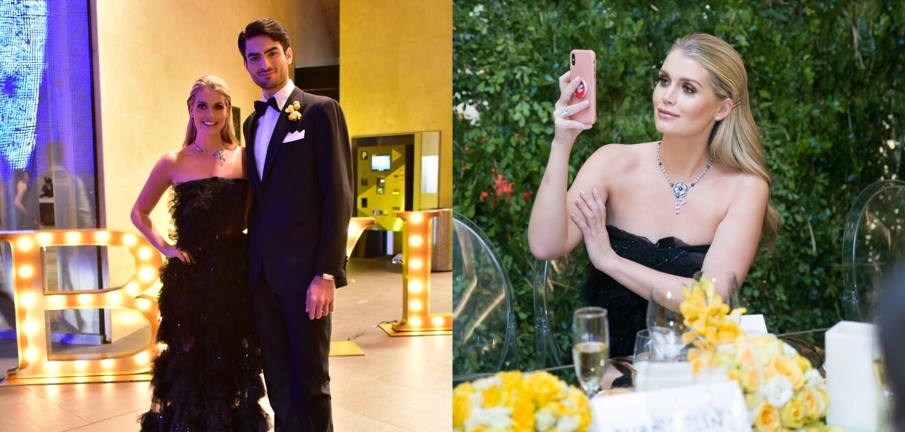 Lady Kitty Spencer y Matteo Bocelli, invitado de lujo de Bvlgari en México