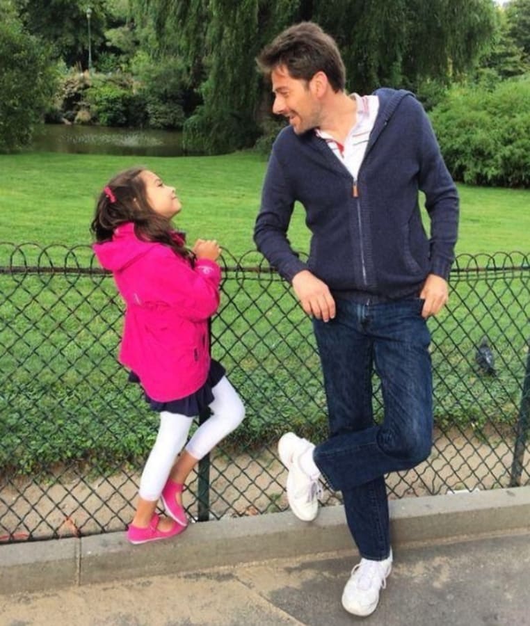 Eduardo Videgaray con Andrea, su hija / Foto: Instagram