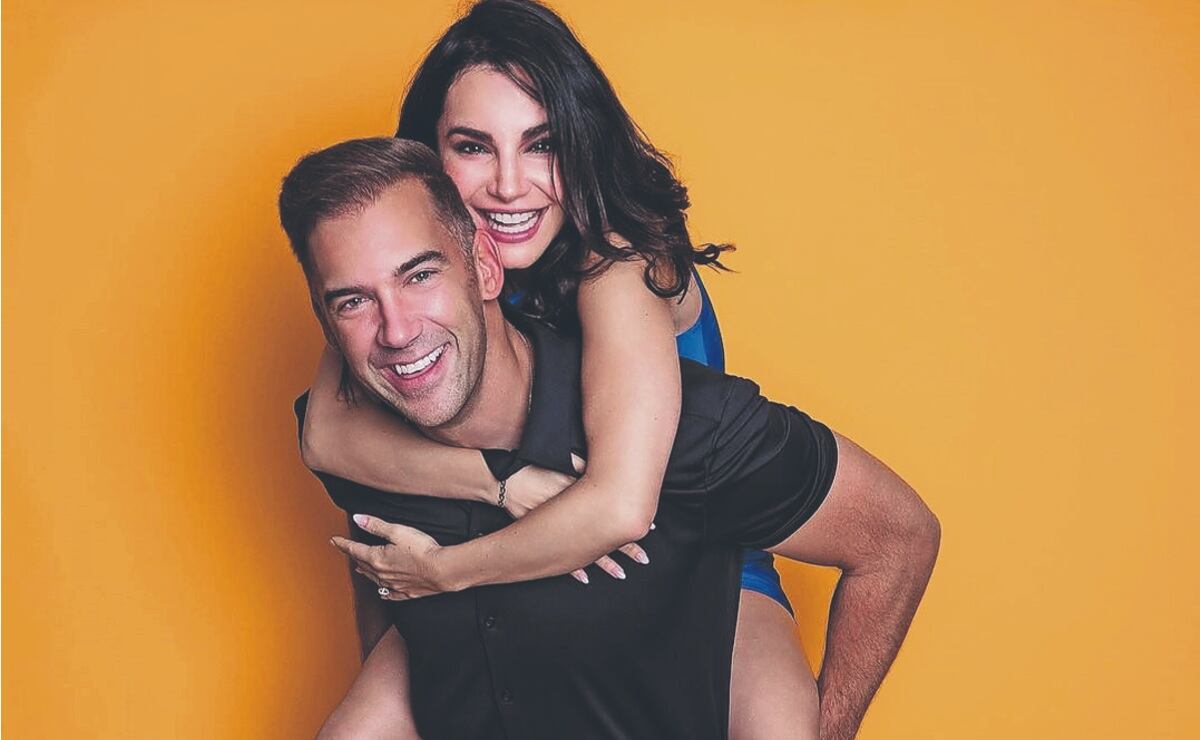 Martha Higareda y Lewis Howes / Foto: Archivo