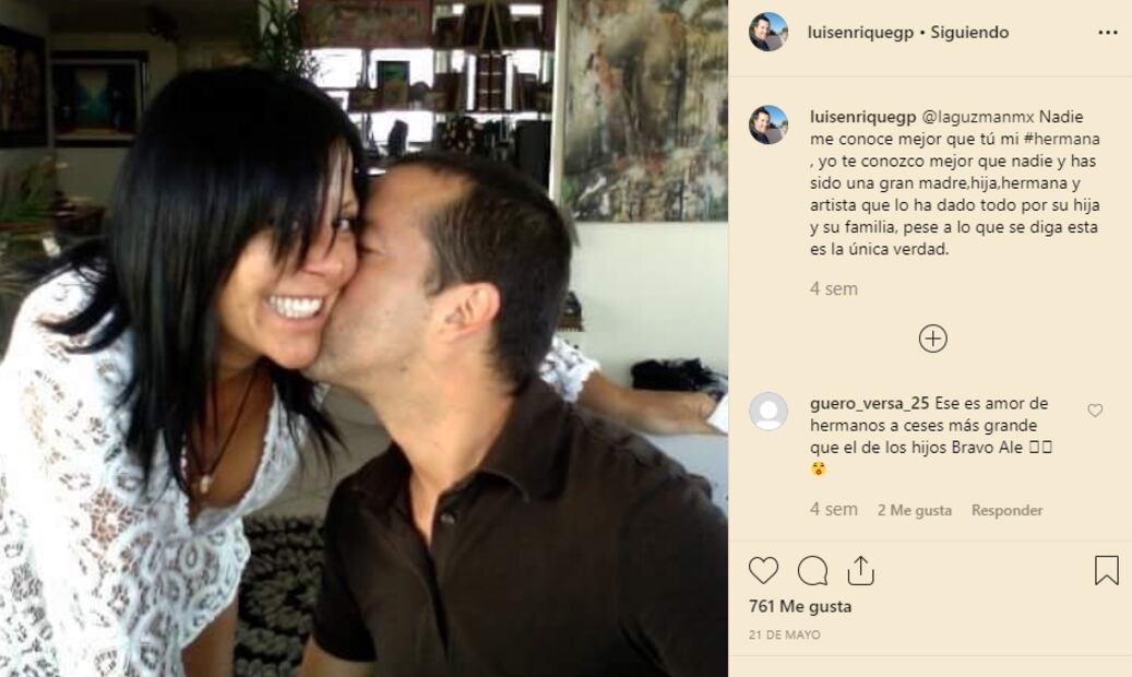 "Has sido una gran madre", Luis Enrique Guzmán a su hermana Alejandra Guzmán
