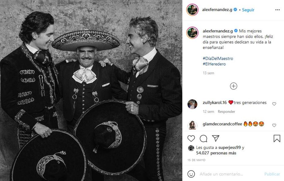 Alex Fernández Jr. pospone su boda religiosa por la salud de don Vicente