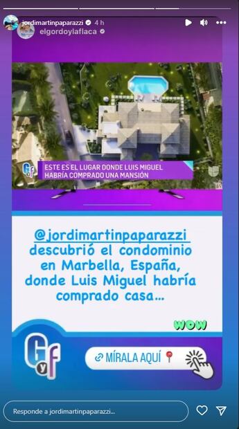 La lujosa mansión que Luis Miguel habría comprado en España para estar cerca de Paloma Cuevas