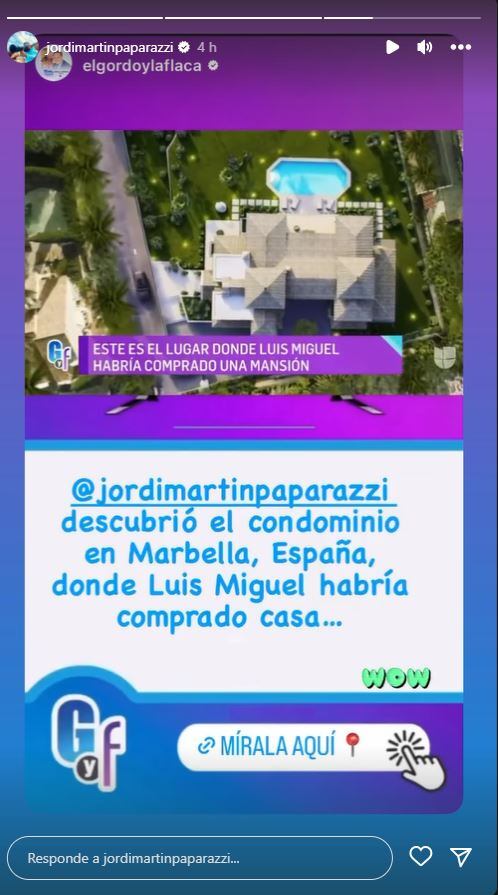 La lujosa mansión que Luis Miguel habría comprado en España para estar cerca de Paloma Cuevas