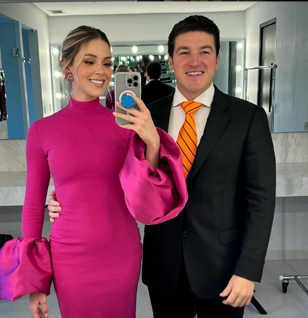 Mariana Rodríguez y Samuel García/Instagram.